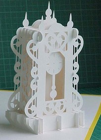 立体构成作业,3d卡纸造型建筑模型纸雕教具折纸手工作业设计图纸