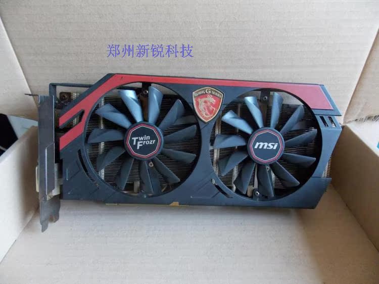 微星gtx760 2g 256位 独立游戏显卡挑hd7950 r9270 380x 960 1060