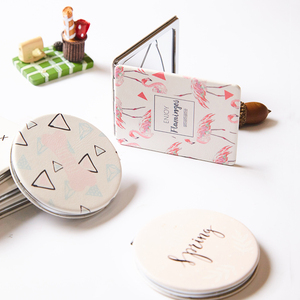 韩国可爱女士随身化妆镜