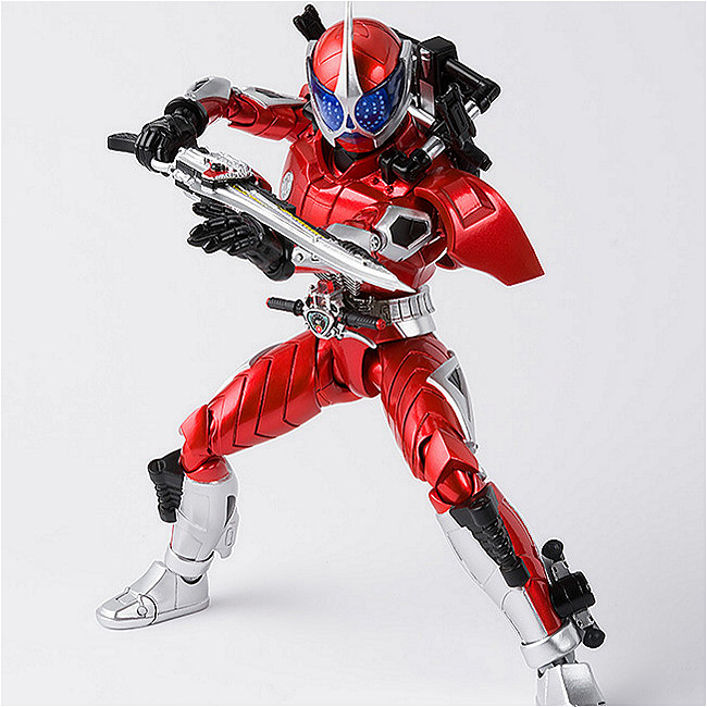 万代shf 真骨雕 假面骑士w accel a哥 红a 照井龙 日版预&定