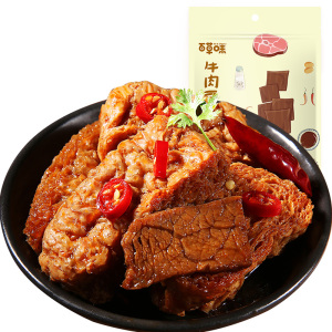 百草味牛肉夹心豆脯240g