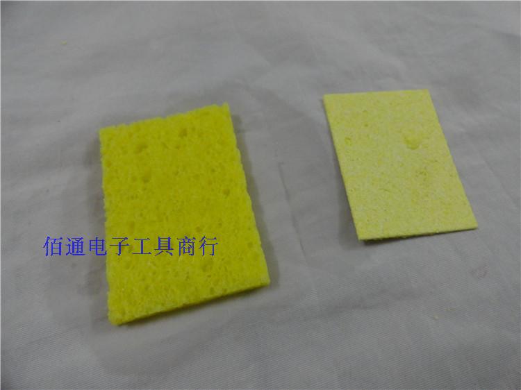 加厚高温海绵 电烙铁清洁海绵 烙铁头清洗海绵55*55*14 耐擦磨棉