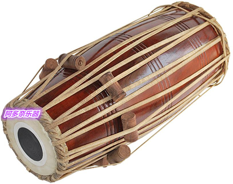 北印度进口鼓乐器 mridangam 咚咯鼓 mriudang mridang mridanga_双氙