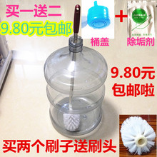 全方位球型不锈钢杆刷子长柄洗桶刷纯净水桶清洗饮水机软毛清洁刷