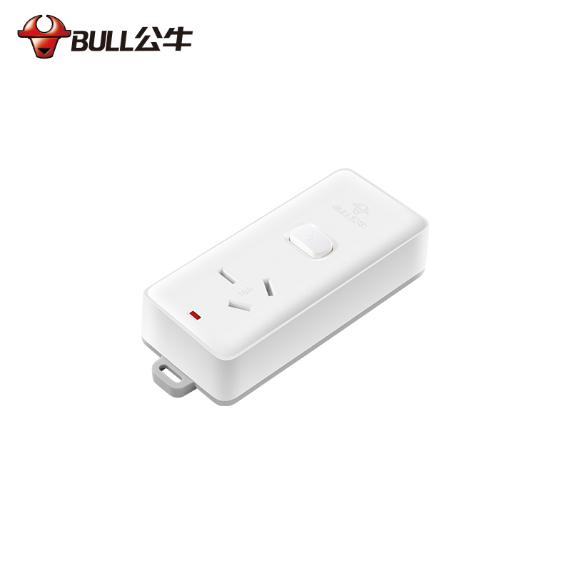 公牛大功率插座转换器16安转10a转16a插 家用4000w转16a空调插头