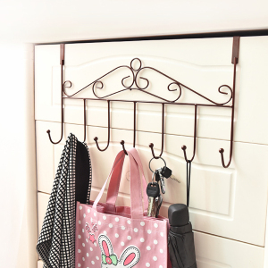 创意欧式铁艺门后挂钩