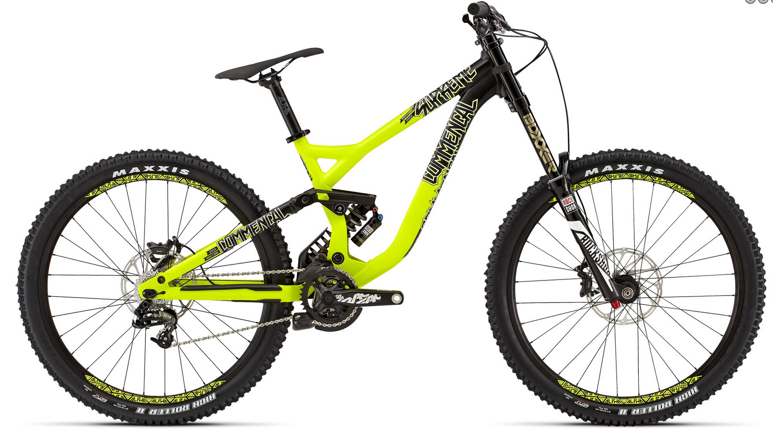 2015 法国看门狗commencal dh v3 650b 高配 dh速降软尾整车