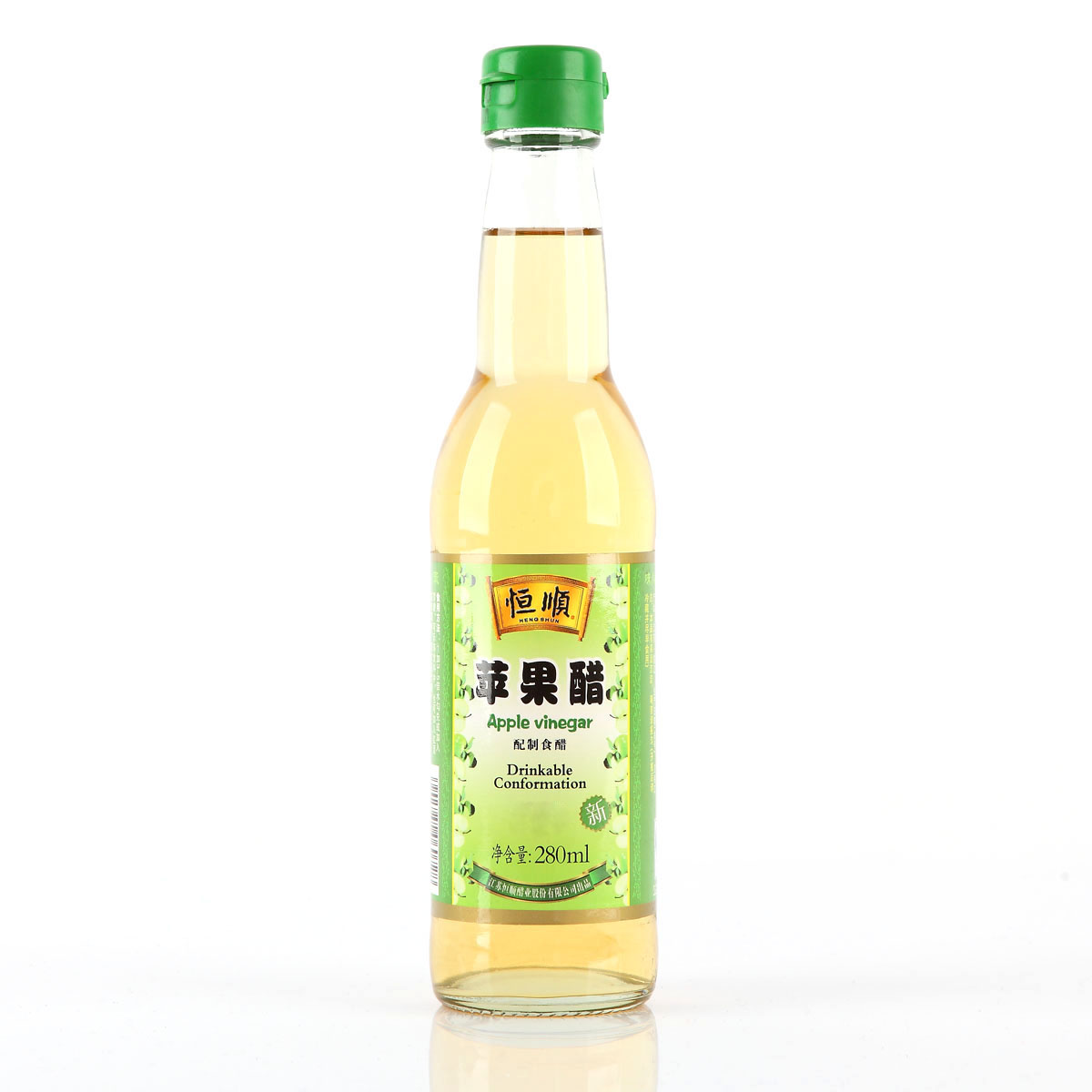 【天猫正品】280ml恒顺苹果醋 果醋 醋饮料 镇江特产
