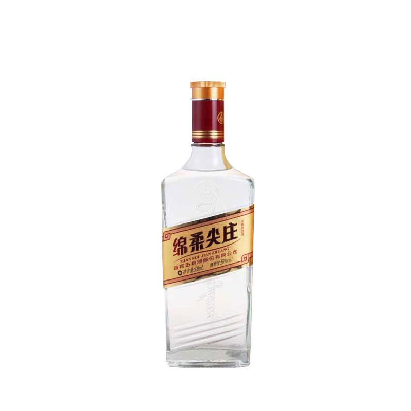 国川名酒 五粮液绵柔尖庄红标42度500ml*6瓶装白酒整箱特价