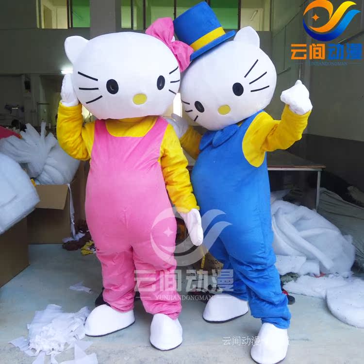 头套/人偶装现货云间动漫深卡其布色