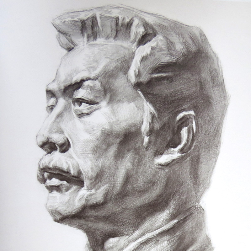 2017 新书 感悟素描石膏像 丁兴超石膏头像五官结构明暗 素描石膏像
