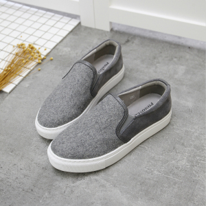 一脚蹬懒人鞋女