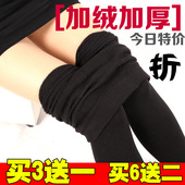 袜薄款 黑色 中厚加绒加厚秋冬款 袜子丝袜女春秋季打底裤 防勾丝连裤