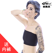 短款 无绷带加强 T抹胸中性内衣女cosplay t束胸短款 包邮 束胸les