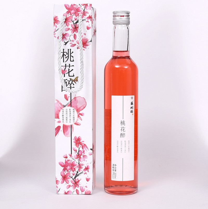 苏州桥酒桃子酒桃花酒花果酒 甜酒冰酒 女士低度酒 包邮