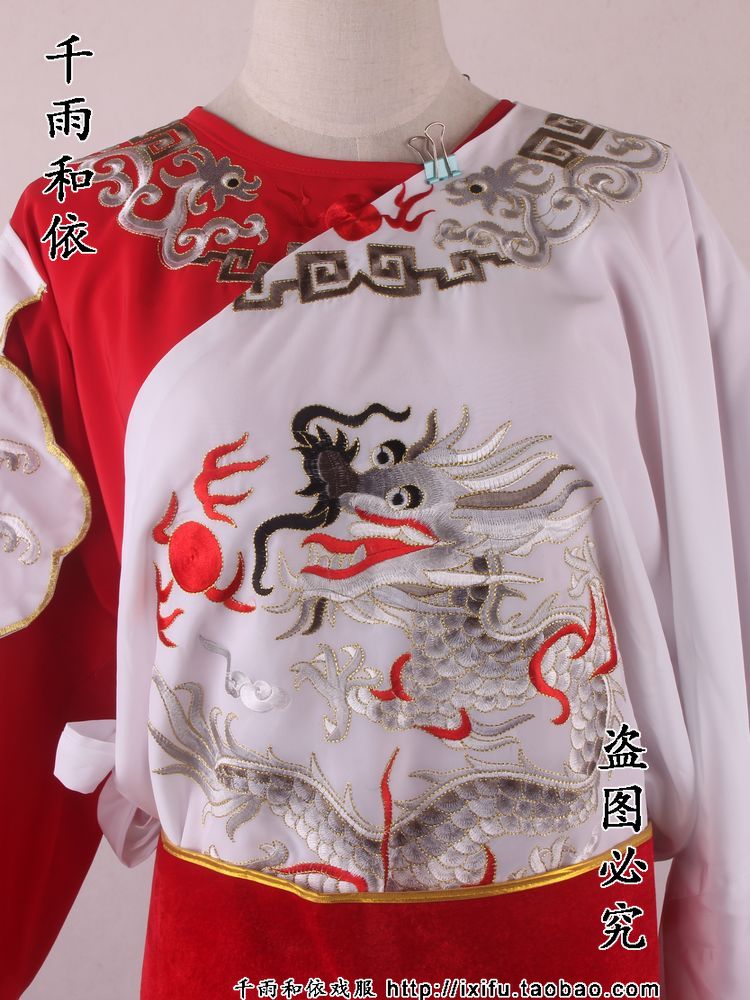 山河恋送信将军蟒袍文武袖将军衣戏曲服装戏服越剧将军衣戏服