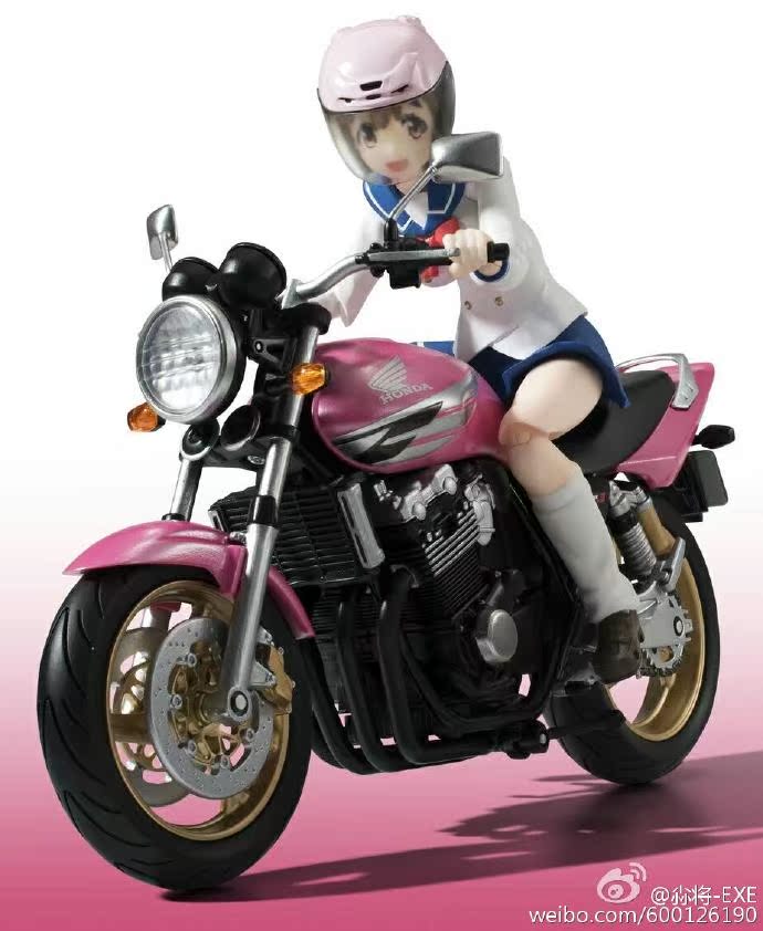 现货 万代 shf 爆音少女 佐仓羽音 校服装 cb400 super four