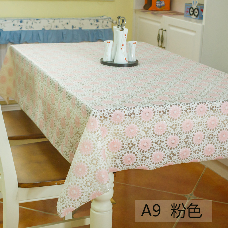 定制防水桌布pvc电视柜垫子茶几防油台布塑料餐桌垫子