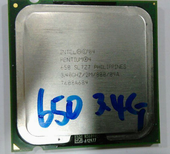 4g/2m/800/775针 奔腾4 台式机cpu 另有p4 660