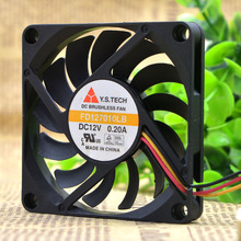 7010 7CM DC12v 显卡散热风扇 原装 0.2A FD127010LB 山Y.S. 正品