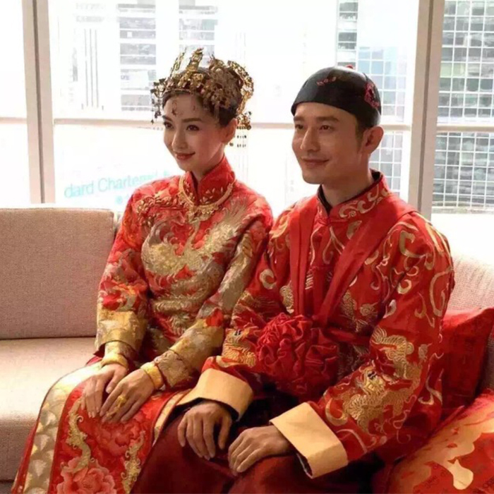 新款中式婚礼礼服秀禾服男士龙凤褂复古新郎明星黄晓明同款秀禾服