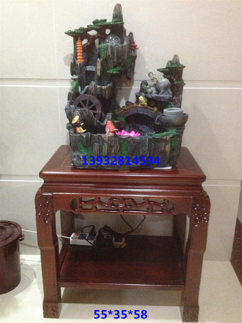 客厅花架实木盆景桌鱼缸架工艺品底座电话桌奇石架古董架多功能桌
