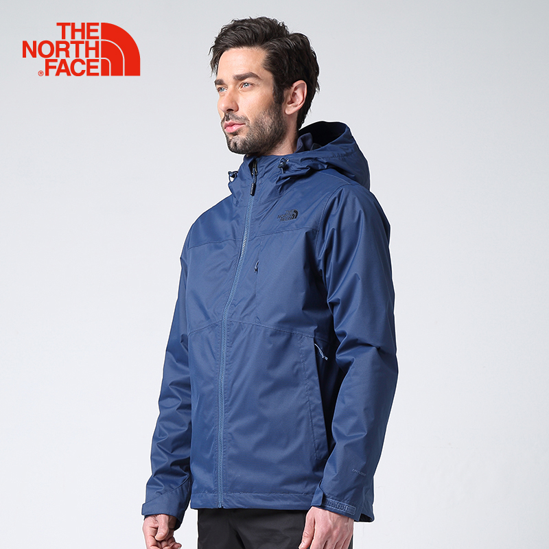thenorthface北面防水排湿徒步户外运动男三合一冲锋衣外|2uc9