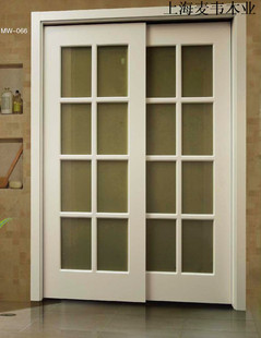 实木门欧式室内门套装门客厅移门白色木门房门上海烤漆门直销066