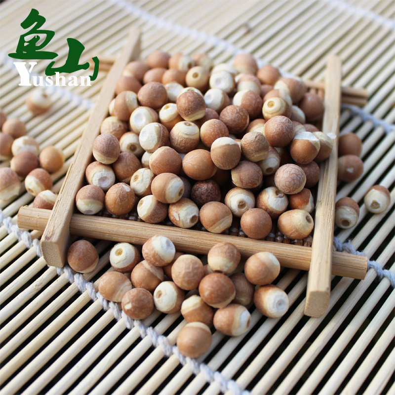 鱼山新货红皮芡实干无硫野生大个芡实 药用无臭野生鸡头米250g