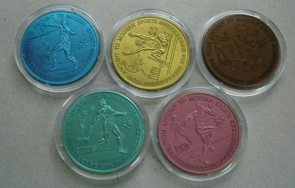 热销奥运纪念 利比里亚2004年雅典奥运会运动