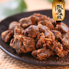 飘零大叔沙嗲牛肉粒100g 牛肉口感好烤牛肉干筋道年货好吃的零食
