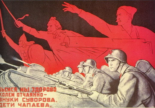 二战苏联红军宣传海报招贴画 反法西斯反纳粹 酒吧饭店餐厅装饰画
