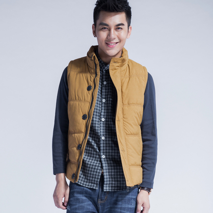 [天猫]2014新款花花<em>男士</em>利郎<em>hm羽绒马甲</em>男装