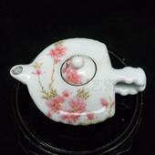 古董古玩家居仿古摆件 陶瓷研究所1975年中南海珍品点彩茶壶酒壶