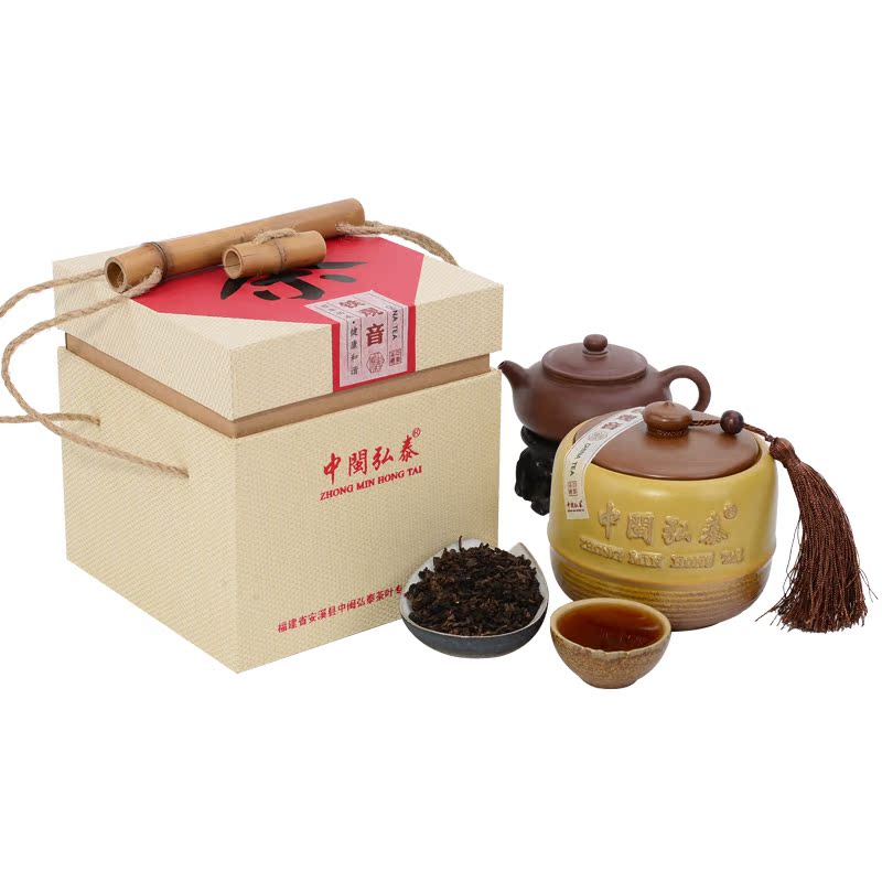 中闽弘泰茶叶铁观音 特级浓香 炭焙十年 陈年铁观音 安溪乌龙茶