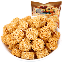 【天猫超市】三只松鼠 拉面丸子85g休闲零食膨化小吃干脆面串烧味
