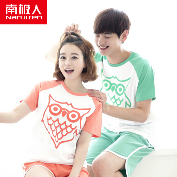 正品家居服 <em>南极人</em>2015夏季短袖 可爱<em>睡衣卡通</em>
