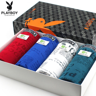 <em>PLAYBOY</em>/<em>花花公子男士内裤</em>平角内裤竹浆纤维