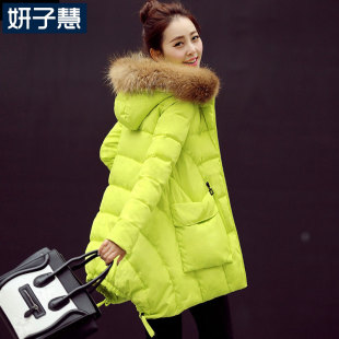 <em>棉衣</em>女款2014<em>冬装潮</em>中长款大号<em>外套冬装</em>a字 