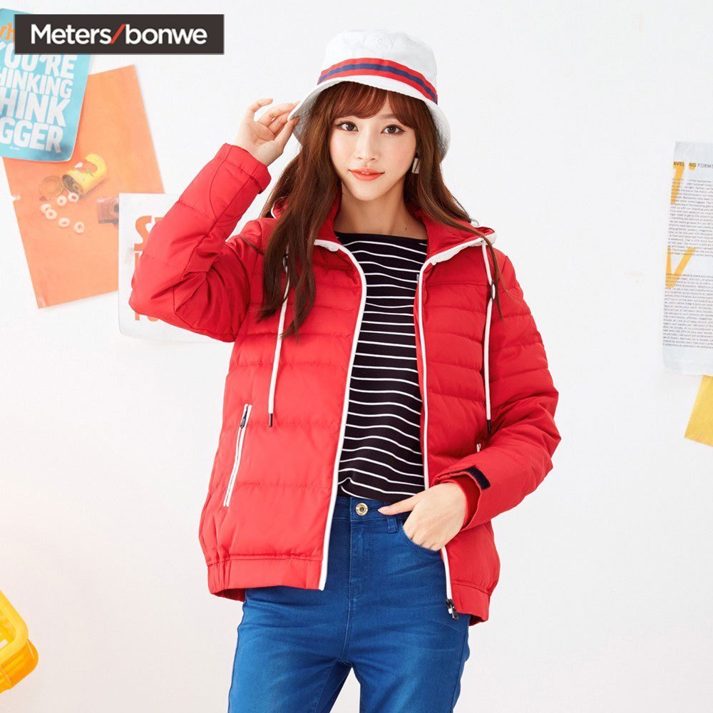 正品[美特斯邦威羽绒服]美特斯邦威羽绒服女评