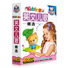 英文儿歌dvd碟片启蒙早教英语动画片车载歌曲光盘 正版宝宝幼儿童