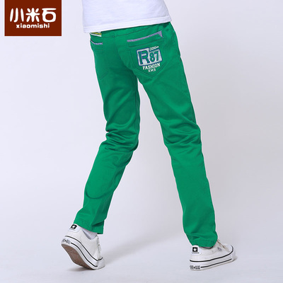 男童休闲裤长裤秋冬季纯棉童装儿童运动裤加厚