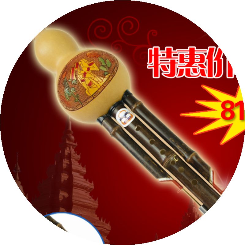 包邮葫芦丝专业三音学生定制可供琴行
