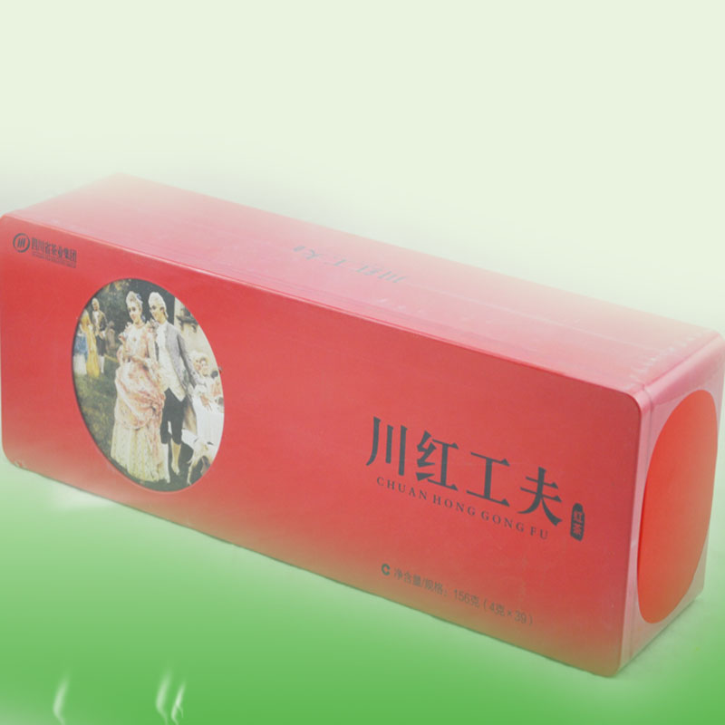 川红集体宜宾特产红茶冬季暖胃养颜茶宜宾红茶川红功夫红茶156克g