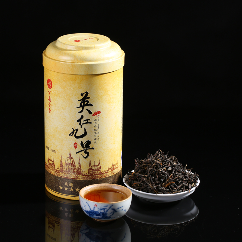 【山毫】新品上市春茶英红九号英德红茶百韵金香牌200g