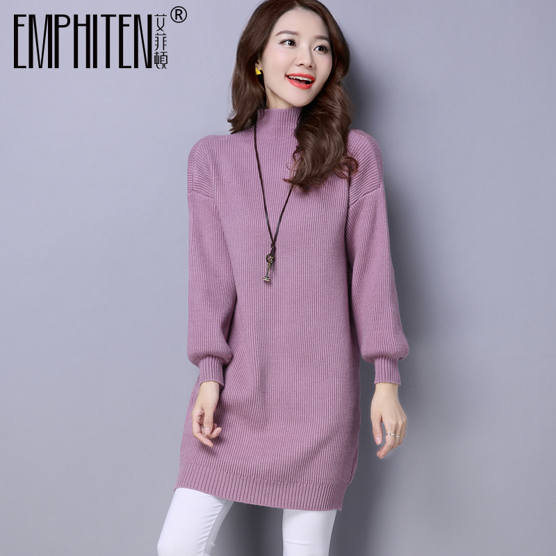 正品[大款毛衣修身长]老年胖妈妈大款毛衣评测