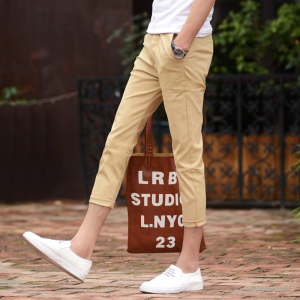 夏季男士九分裤