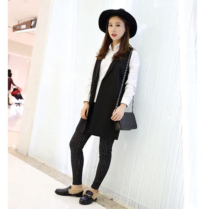 欧美鞋圆头真皮单鞋冬季兔毛平底鞋毛毛鞋加绒