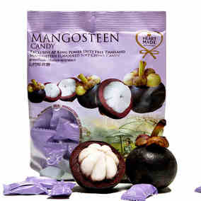 正品[山竹糖]泰国山竹糖评测 山竹树图片