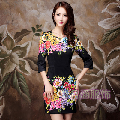 2016夏天女装新款雪纺夏装连衣裙女士裙子夏